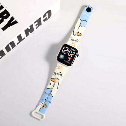 New Stitch Children Watches Girls Reloj Inteligente Para Niños Niña Reloj Hello Kitty Digital Watch Women Relógio Infantil